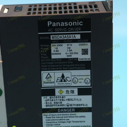 Used MSDA3A5A1A Servo Driver for Panasonic - PANASONIC