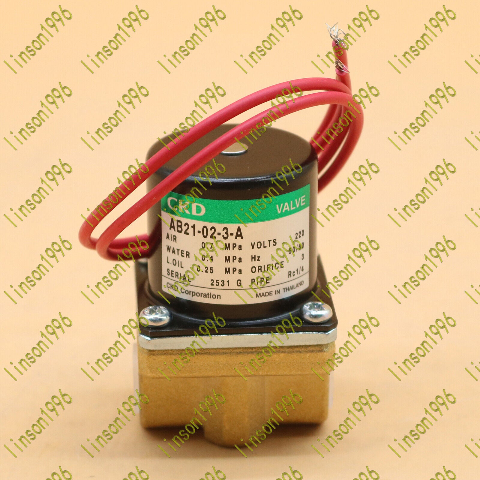 AB21-02-3-A-AC220V Solenoid Valve - CKD