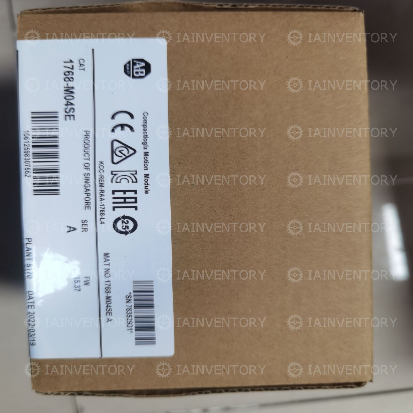 Allen Bradley 1768-M04SE 4-Axis Motion Module - ALLEN BRADLEY