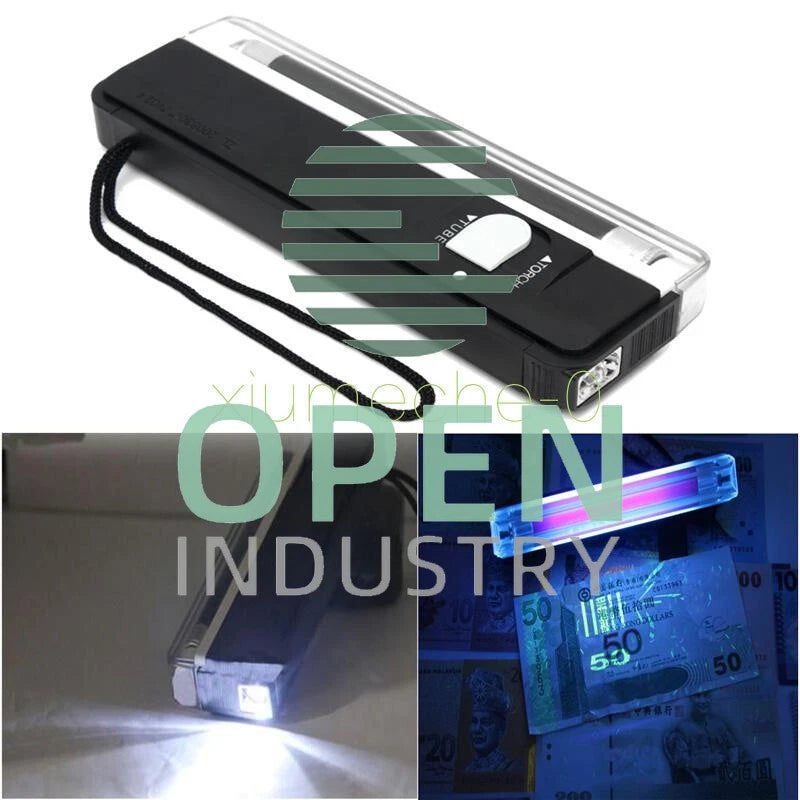 4W Mini Portable UV Ultra Violet Light Black Lamp Torch BANK NOTES Check