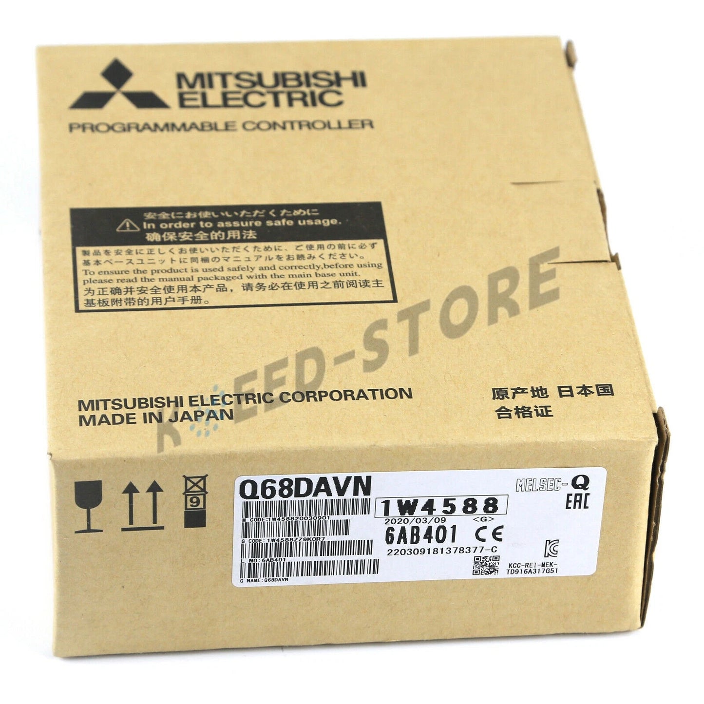 1PCS Mitsubishi Q68DAVN PLC Module