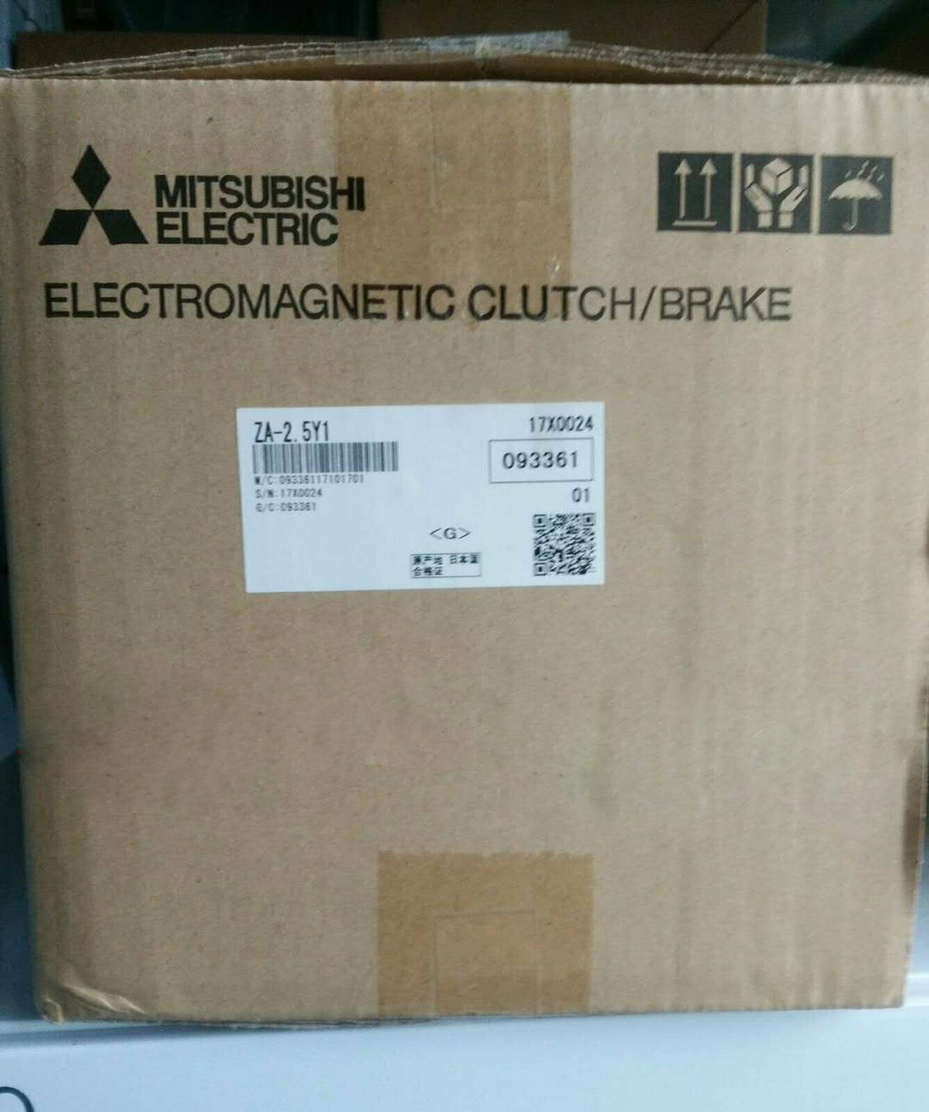 new 1PC Mitsubishi ZA-2.5Y1 Magnetic Powder brake ZA2.5Y1 ping - MITSUBISHI