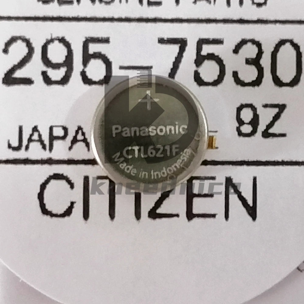 1pcs Rechargeable Battery Capacitor Eco-Drive 295-753 295-7530 CTL621F