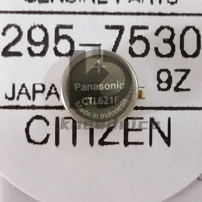 1pcs Rechargeable Battery Capacitor Eco-Drive 295-753 295-7530 CTL621F