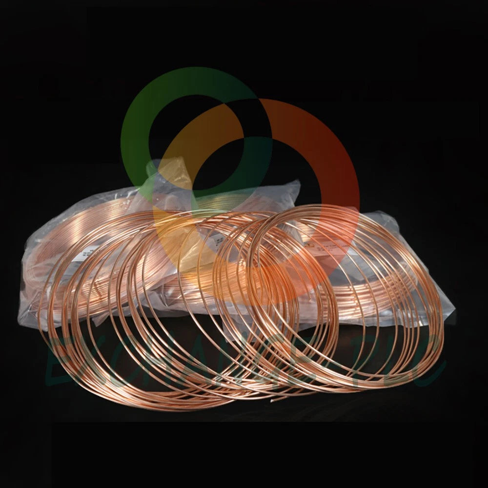 1X T2 Ø 1.6mm/1.8mm/2mm/3mm Microbore Soft Copper Tube Pipe Refrigeration Coil