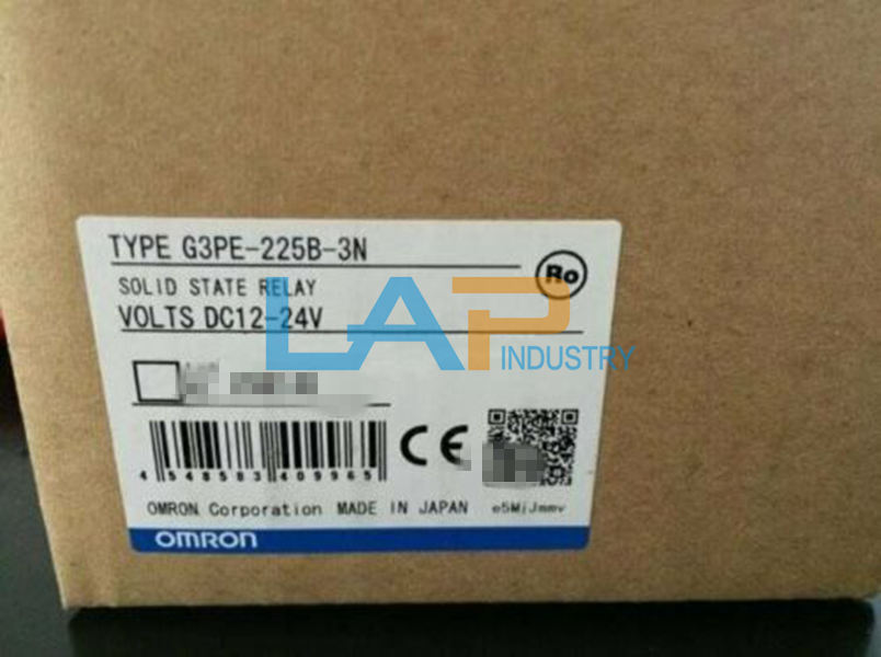 OMRON G3PE-225B-3N Solid State Relay DC12-24V - 1PCS New - OMRON