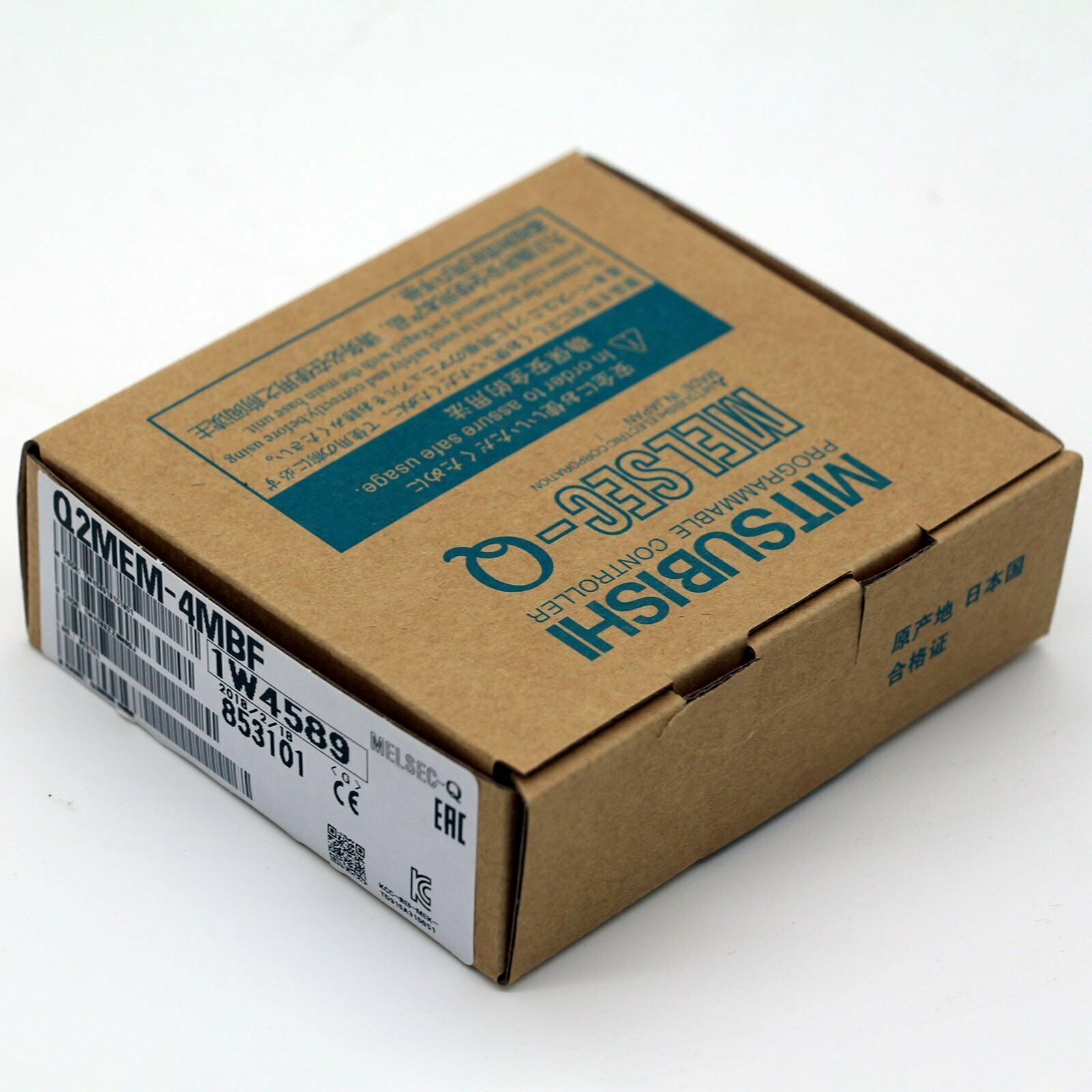Mitsubishi Q2MEM-4MBF PLC Memory Card, 4MB, 1-Year Warranty - MITSUBISHI