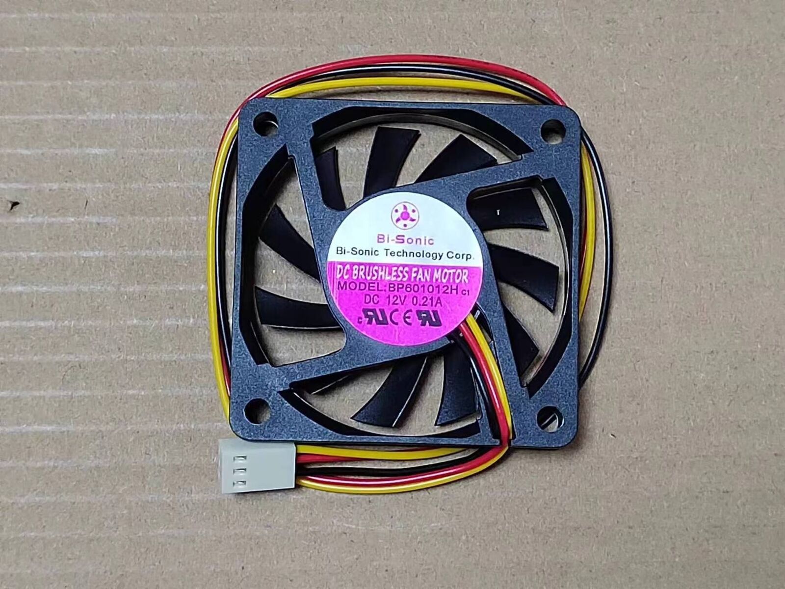 Bi-Sonic 12V 3Wire Cooling Fan - BP601012H - BI-SONIC