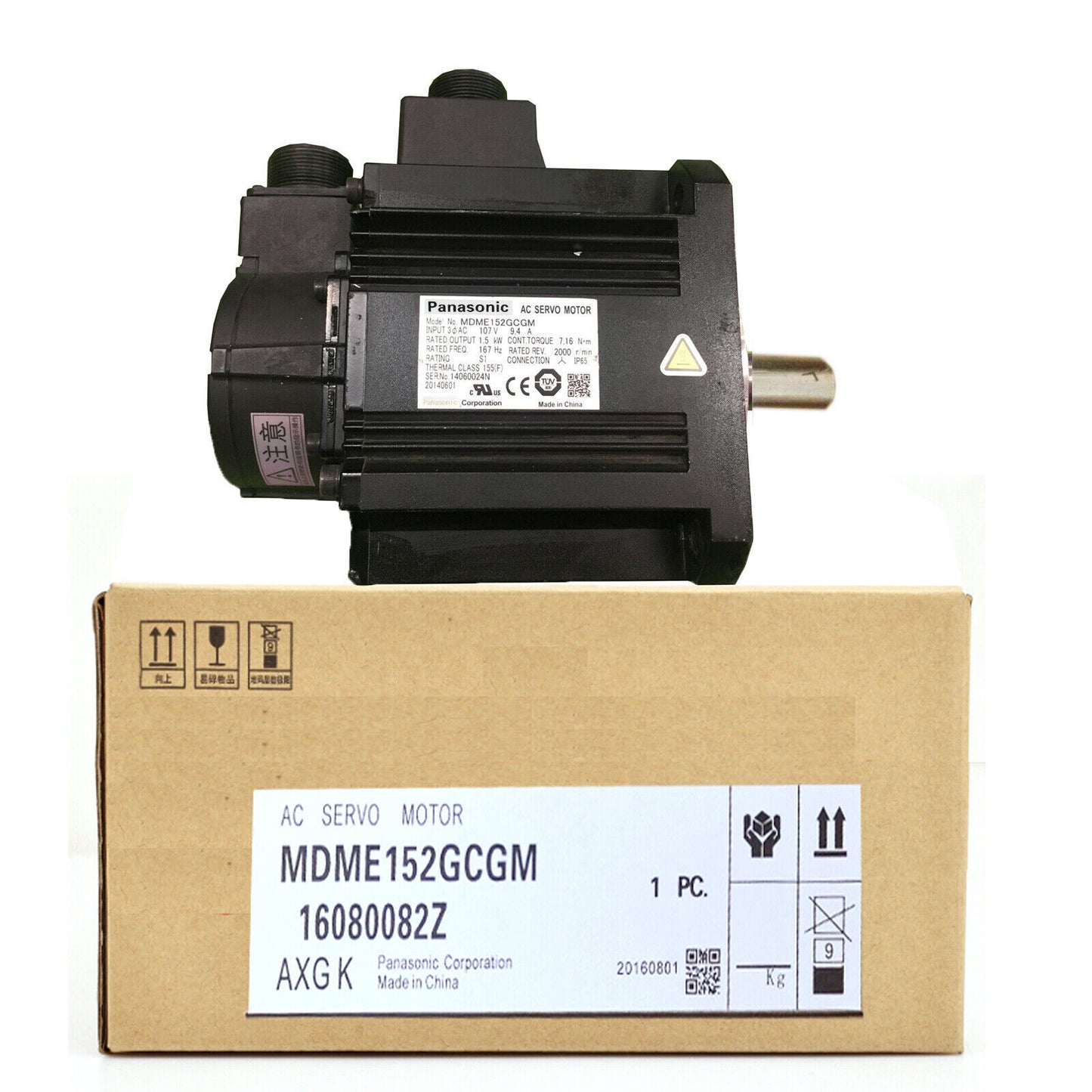 Panasonic MDME152GCGM Servo Motor