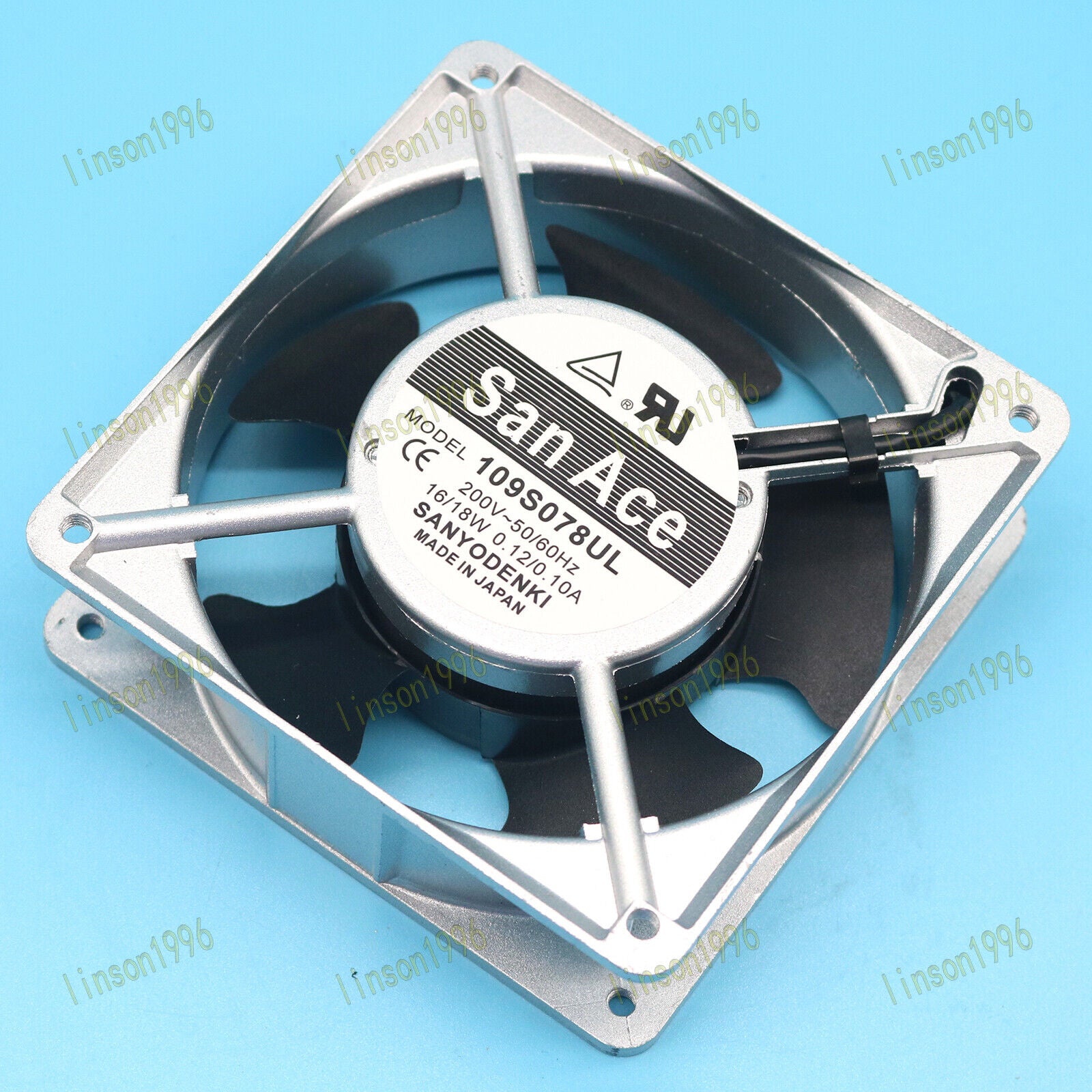 Cooling Fan for Sanyo 109S078UL San Ace 18/16W 0.12/0.1A - SANYO