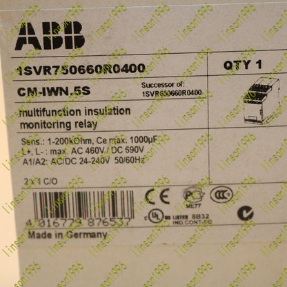 1PC CM-IWN.5S 1SVR750660R0400 FAST SHIP - KOEED