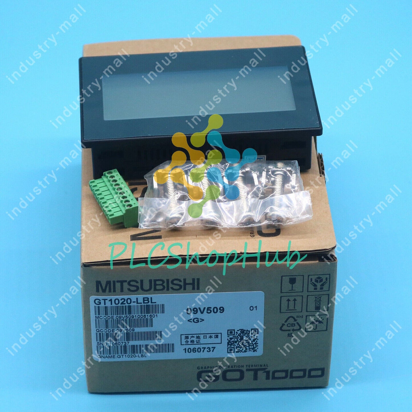 1PCS Mitsubishi GOT1000 GT1020-LBL Graphic Operation Terminal