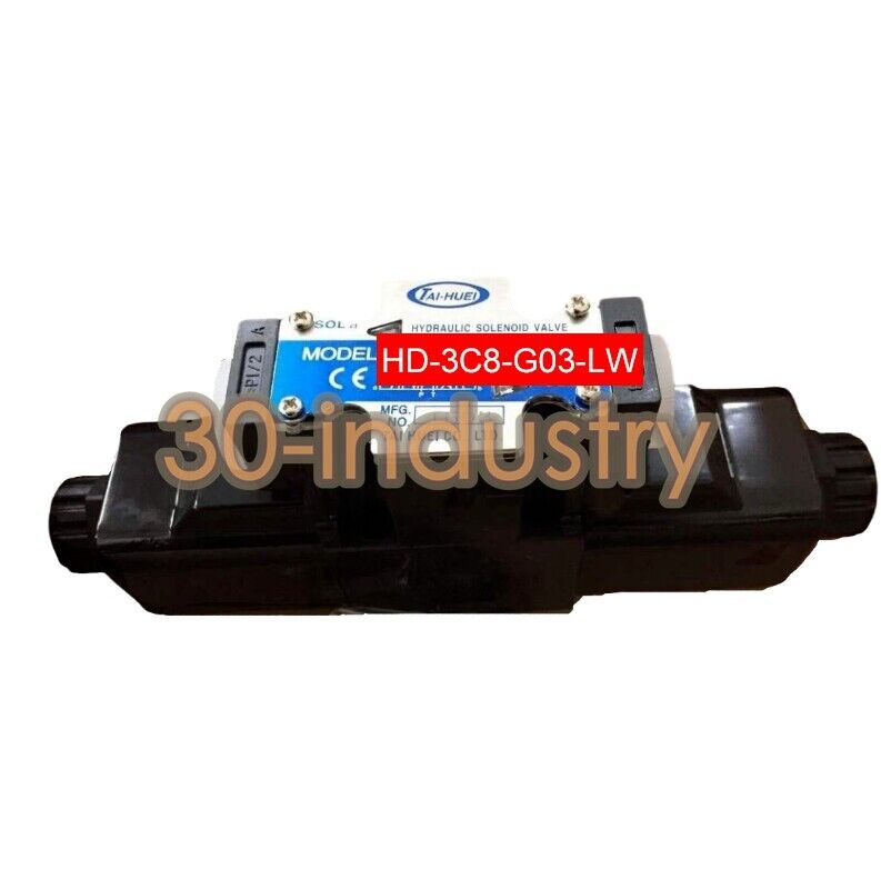 TAI-HUEI HD-3C8-G03-LW Solenoid Directional Valve AC/DC Voltage - TAI-HUEI
