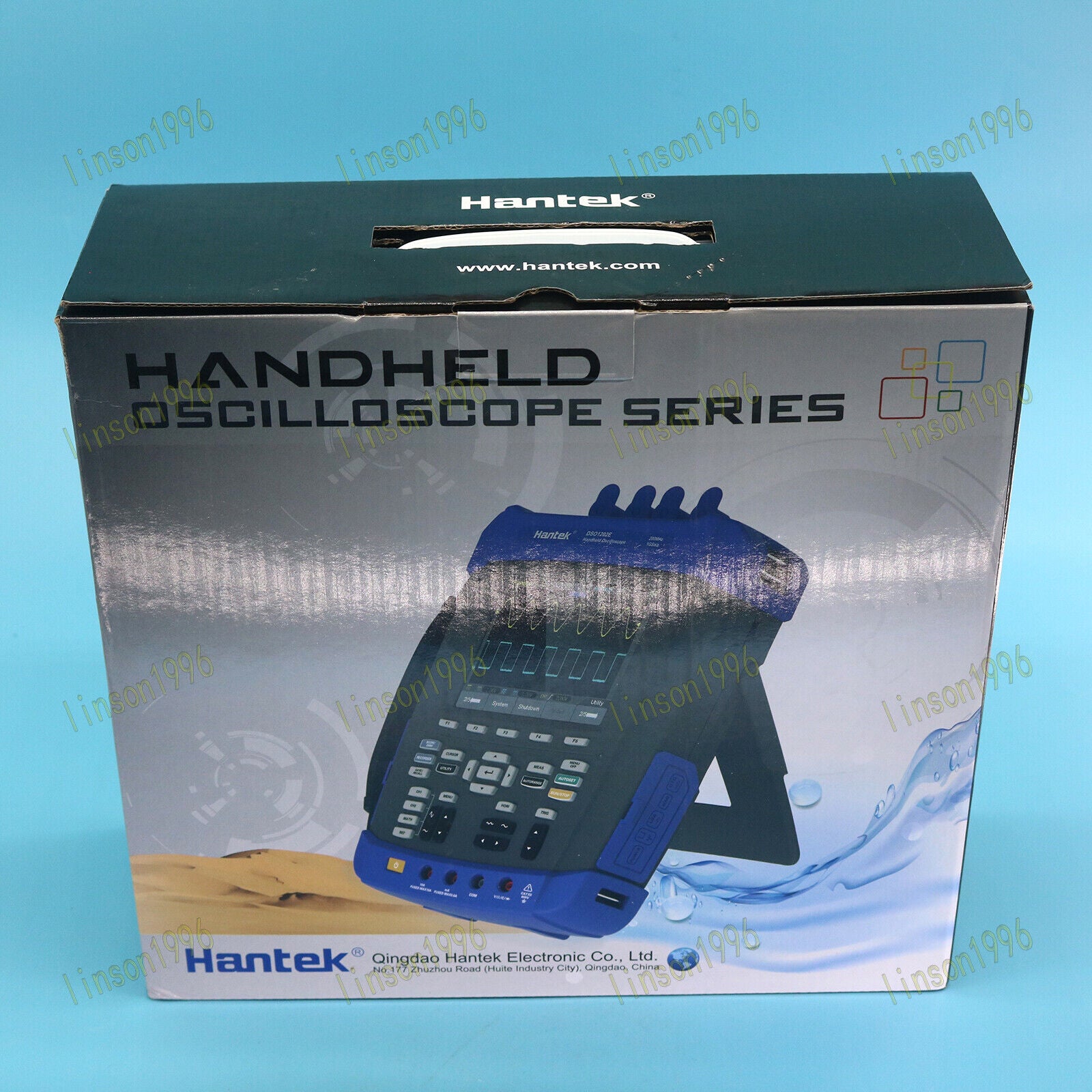 Handheld Digital Oscilloscope Multimeter DSO8102E 6in with 1000x1000 pixels display - HANTEK