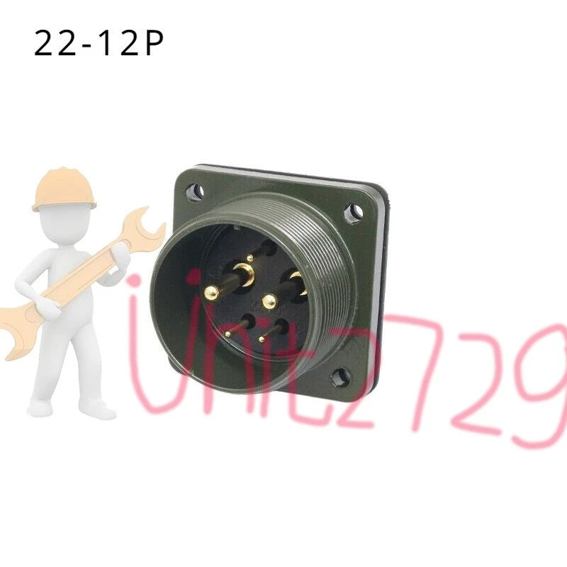 1pcs for Ation plug servo connector 5pin MS3106A-22-12S MS3102A-22-12P #un