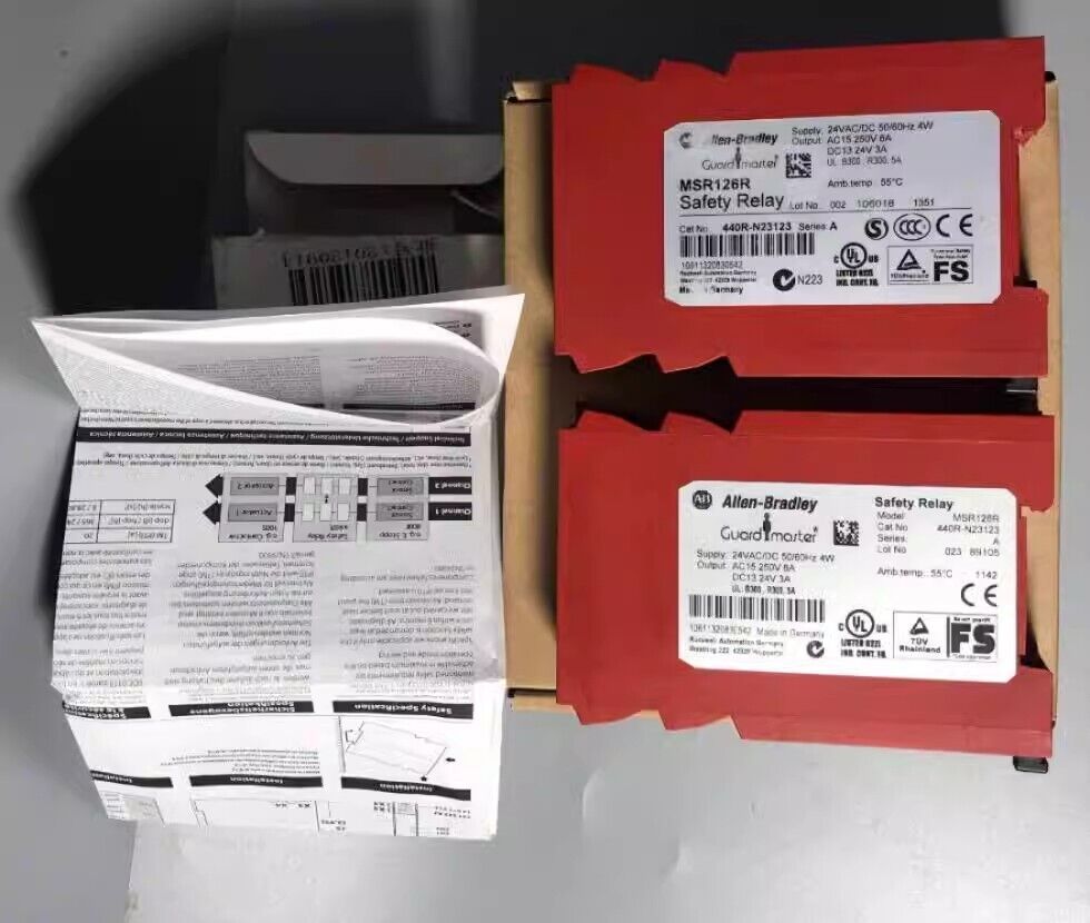 new 1pcs AB Safety Relay 440R-N23123 MSR126R - SCHNEIDER ELECTRIC