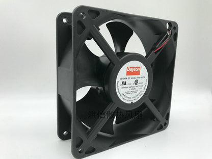 DAYTON 107 CFN DC AXIAL FAN 4WT3 12V 6.8W 12038 12CM 2-wire cooling fan