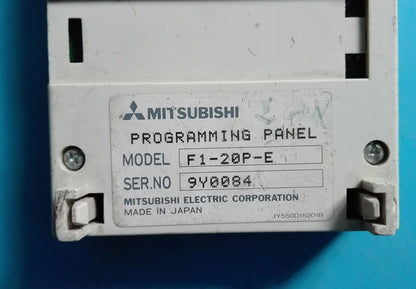 Mitsubishi ONE PLC Handheld Programmer F1-20P-E Test Used - MITSUBISHI