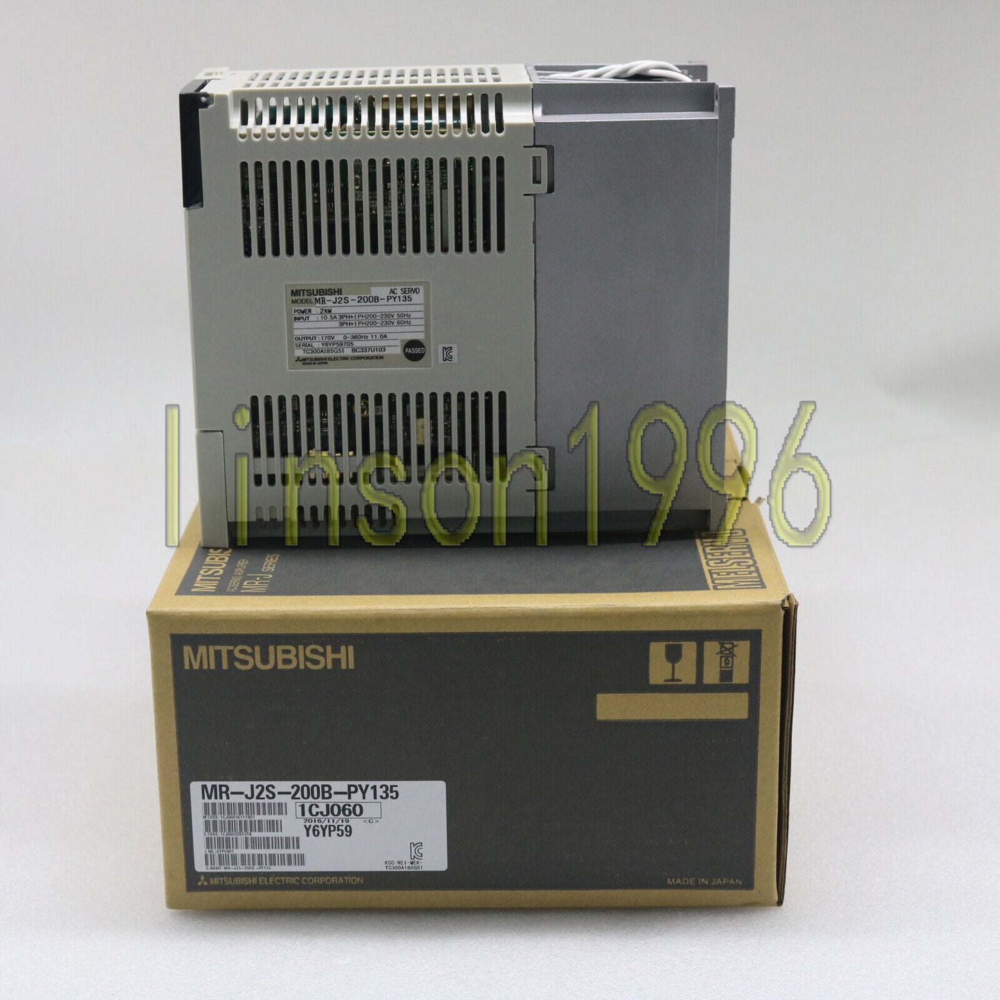 Mitsubishi SERVO DRIVER MR-J2S-200B PY135 - MITSUBISHI
