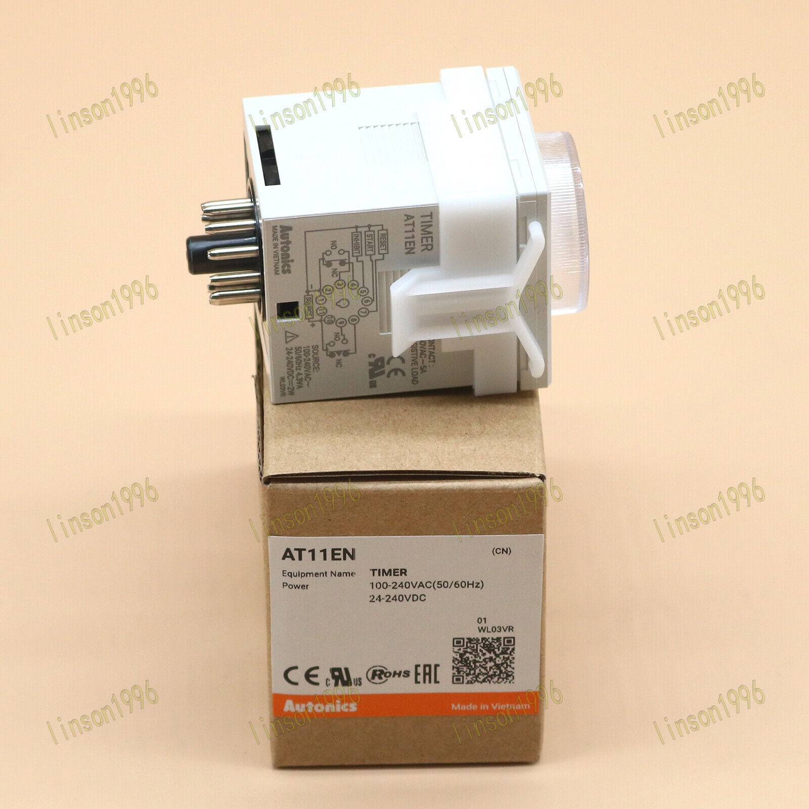 New 1PCS AT11EN Analog Timer for Autonics SHIP - AUTONICS
