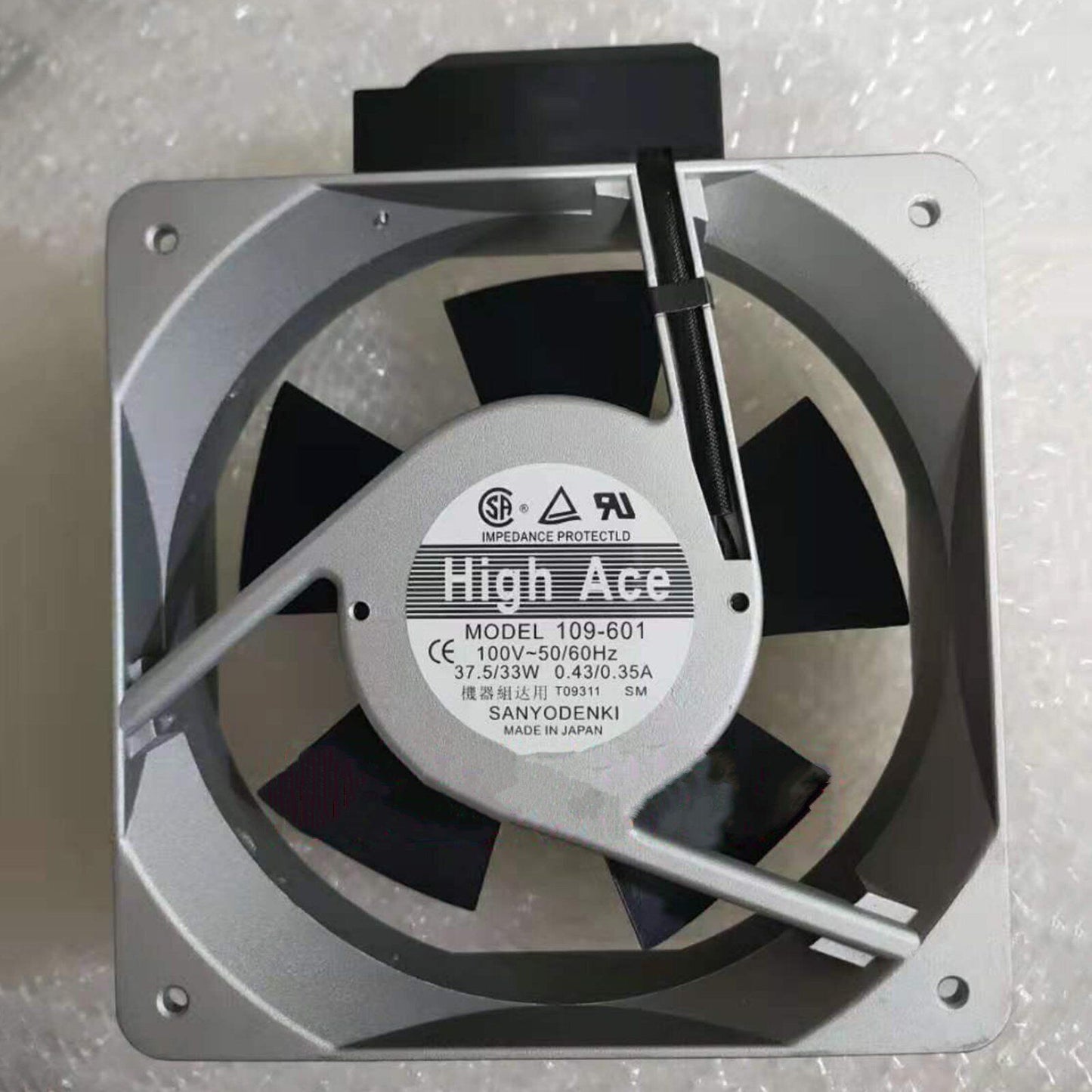 100V Fan Sanyo Denki 109-601 - SANYO DENKI