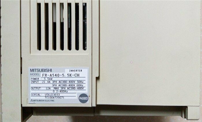 Used Mitsubishi Inverter FR-A540-5.5K-CH Tested Good Condition - MITSUBISHI