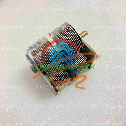 1pcs 365+365pF Broadcast Dual Gang Dual-unit Air Dielectric Variable Capacitor