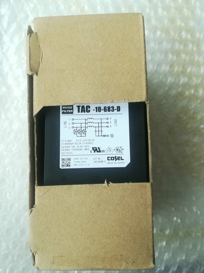 new 1pcs COSEL TAC-10-683-D Switching Power Supply Filter Noise Filter 10A AC500V - COSEL