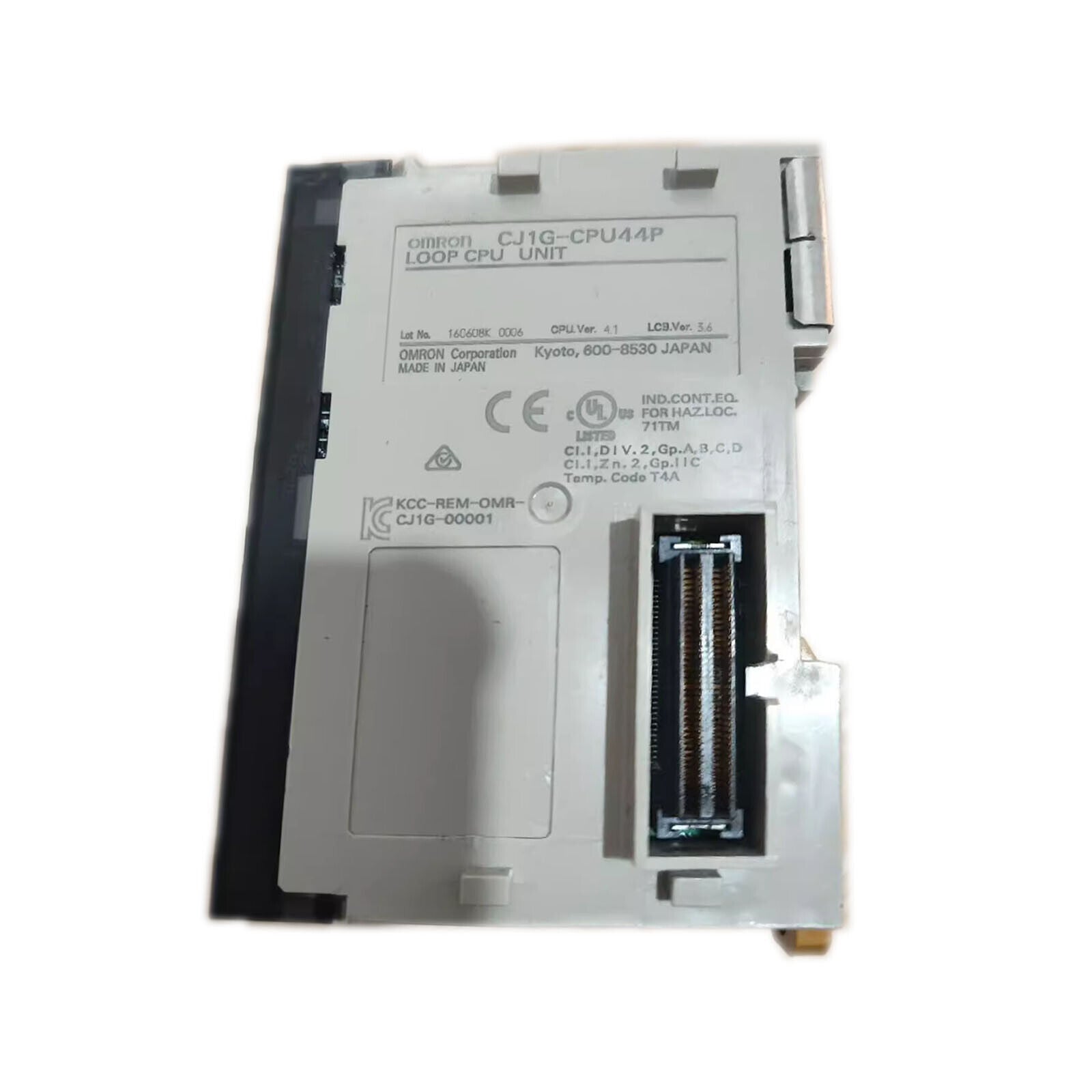 Omron CJ1G-CPU44P PLC Industrial Timer - OMRON