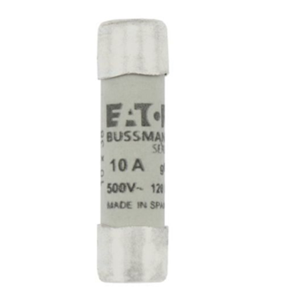 5-Piece BUSSMANN C10G10 IEC60269 10A 500V Fuse - BUSSMANN