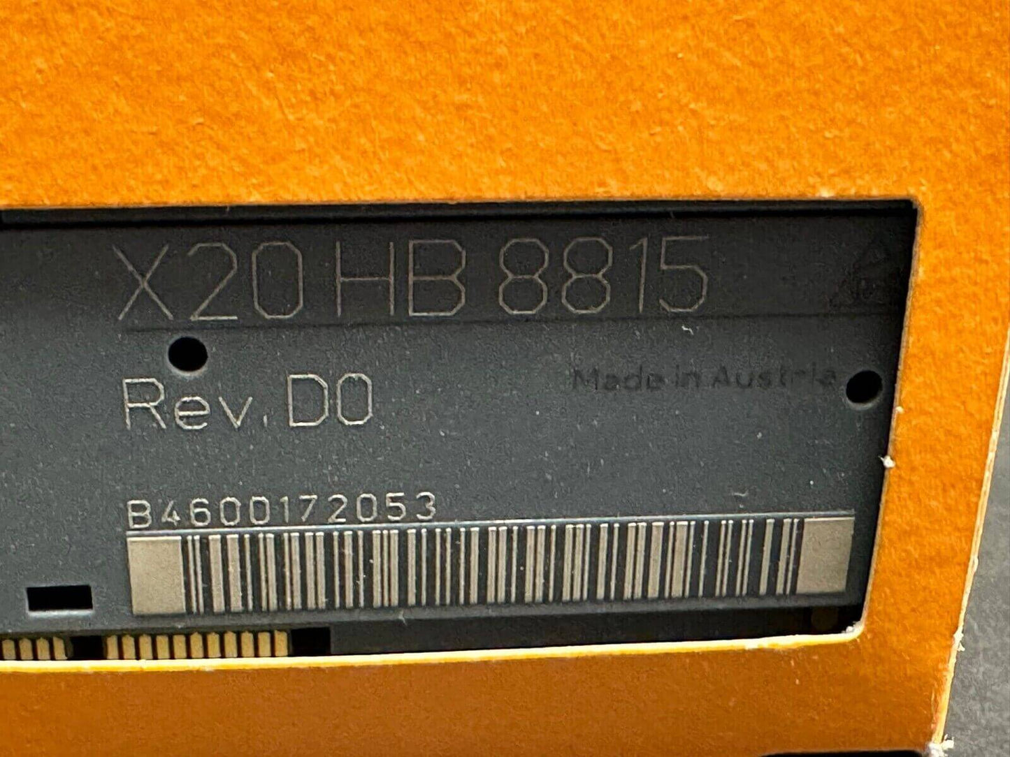 B&R X20HB8815 PLC Module REV D0 - B&R