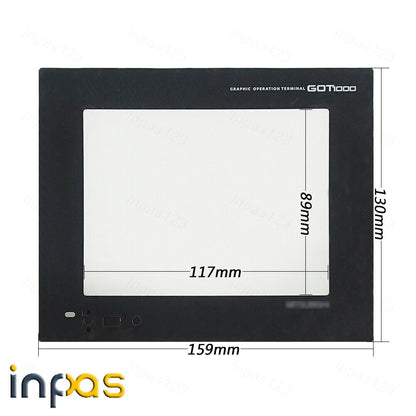 Mitsubishi GT1155-QSBD Touch Panel Screen + Protective Film - MITSUBISHI