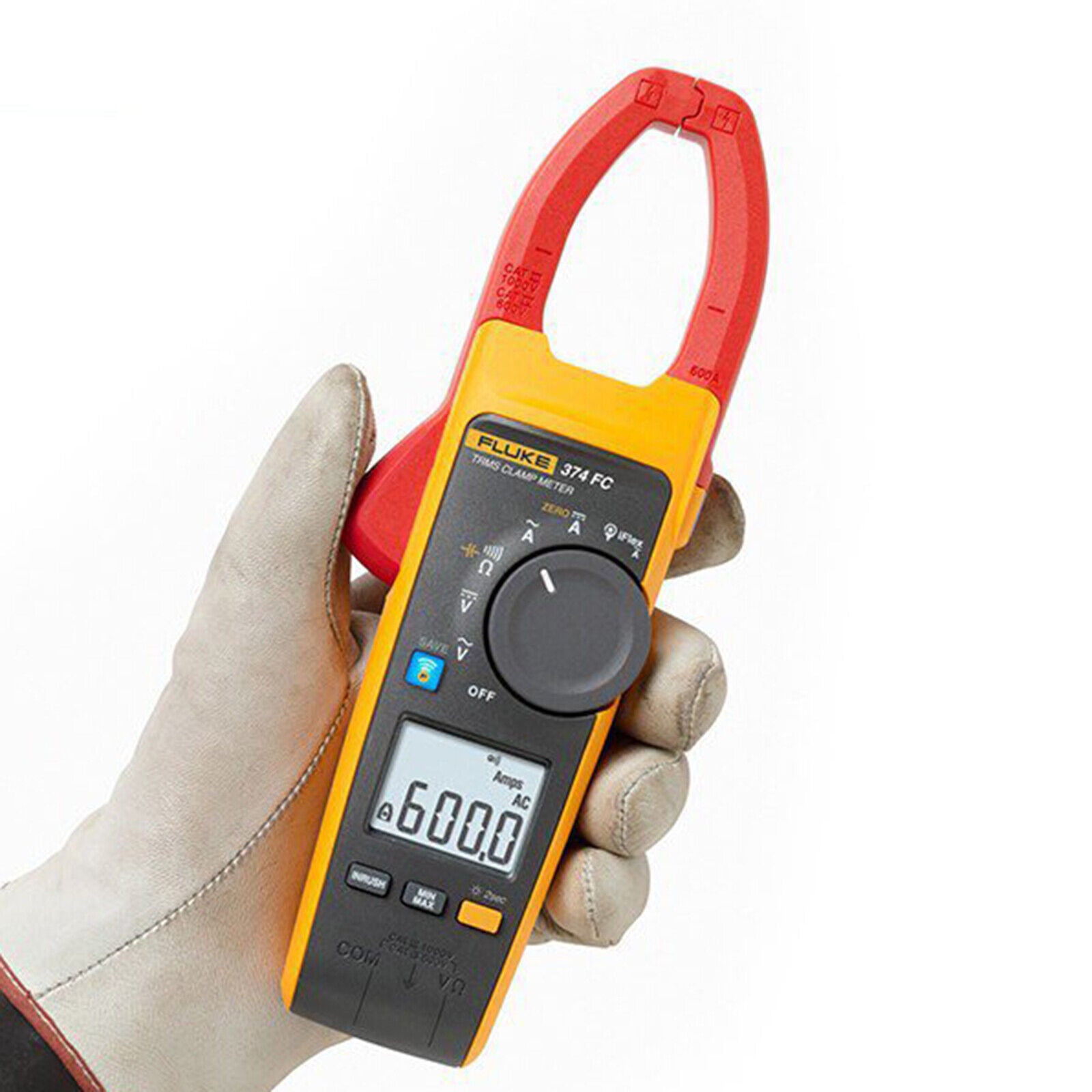 new 1pc  FLUKE  374 FC True-rms AC/DC 600A Clamp Meter spot stock