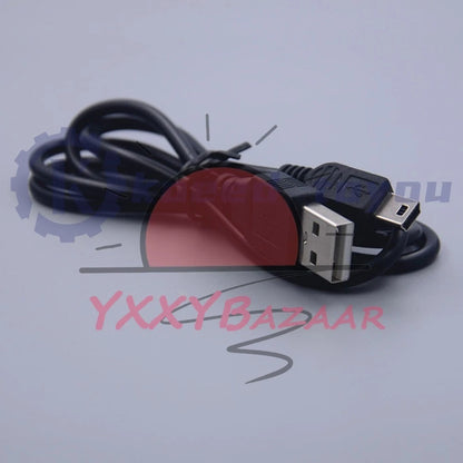1PCS Black 5 Pin Mini USB Charger Cable Cord for MP3 MP4 PMP Media Player 80cm