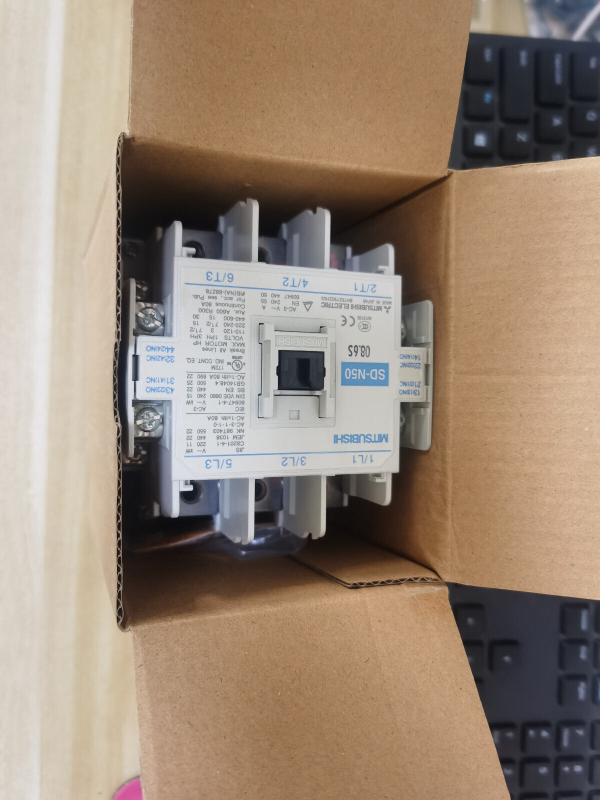 1PC Mitsubishi SD-N50 SDN50 Contactor 24VDC In Box - #MIT