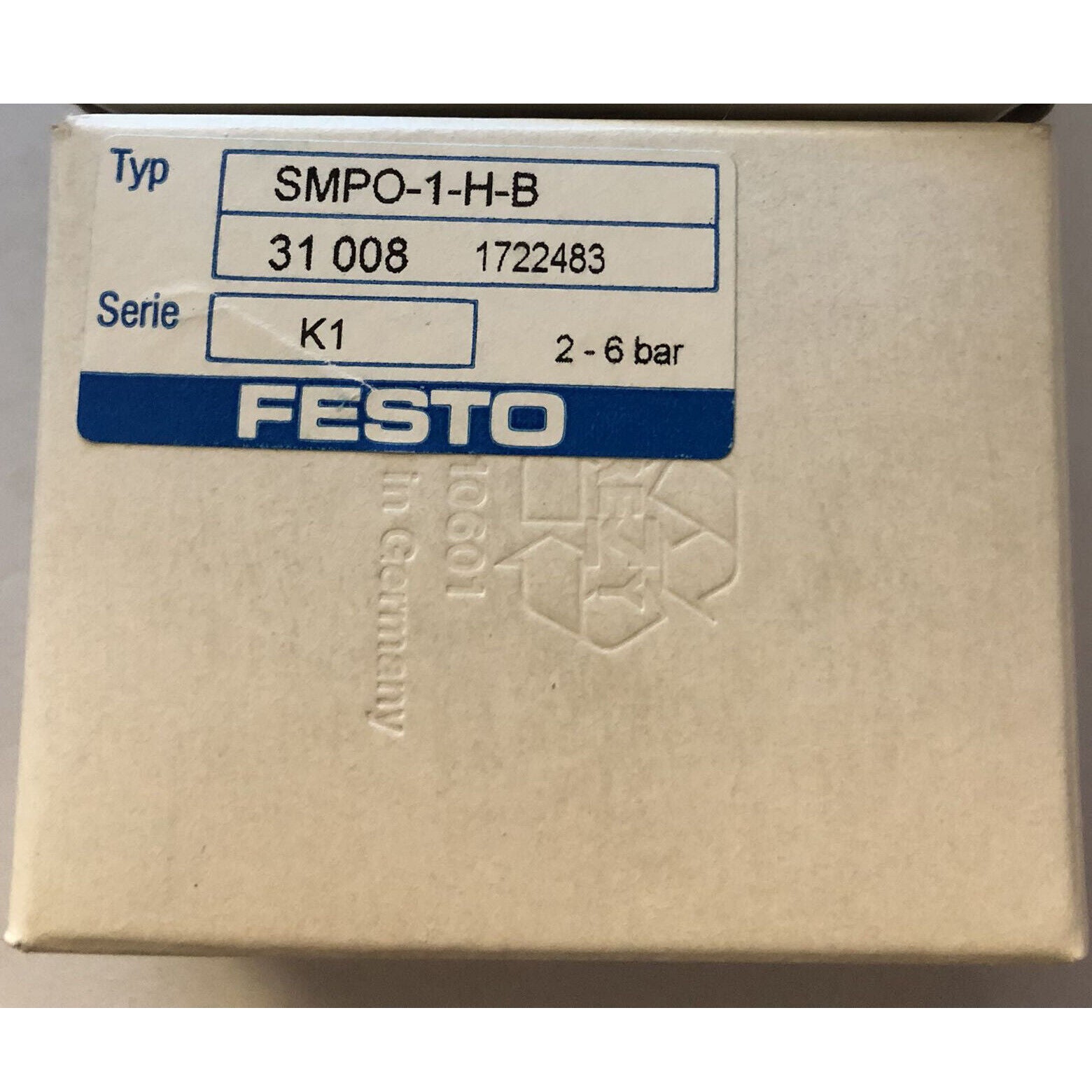 FESTO Approach Switch 31008 - 1PC - [FESTO 31008 Approach Switch SMPO-1-H-B] - FESTO