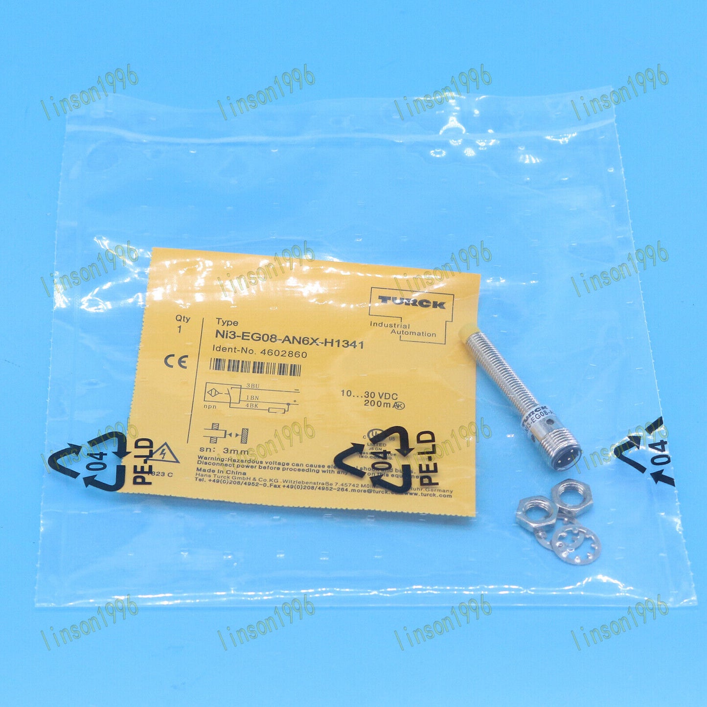 New 1PC Turck Proximity Switch NI3-EG08-AN6X-H1341 - TURCK