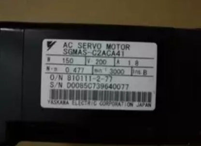 YASKAWA AC SERVO MOTOR SGMAS-C2ACA41
