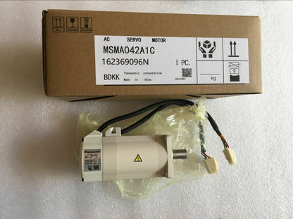 New One-Year Panasonic AC Servo Motor MSMA042A1C - PANASONIC