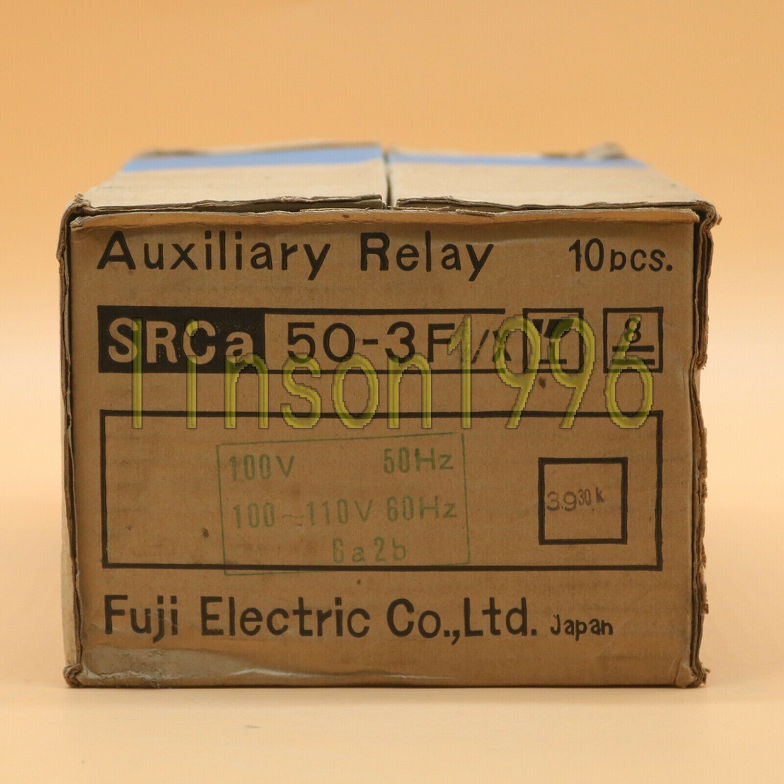 New One Fuji Electric Auxiliary Relay SRCa50-3F/X AC110V - FUJI ELECTRIC