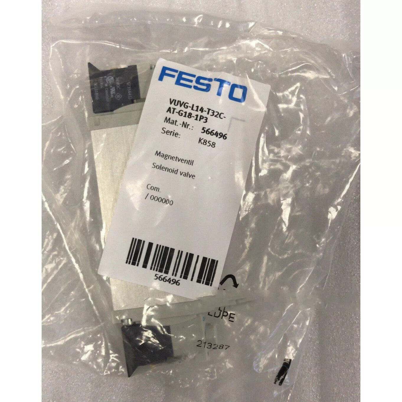 1PC Festo VUVG-L14-T32C-AT-G18-1P3 Solenoid Valve 566496 Free Shipping