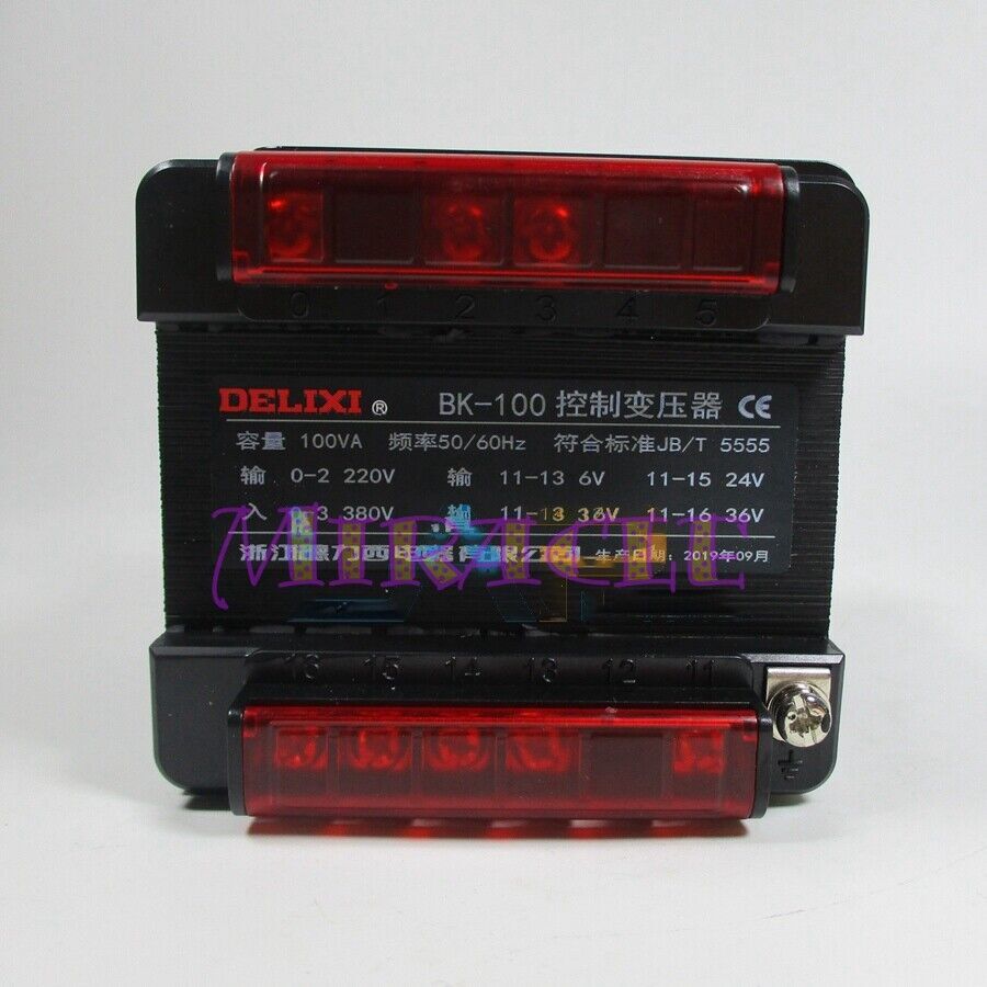 1PC FOR   BK-100VA 380V 220V TO 36V 24V 12V 6V   Control Transformer