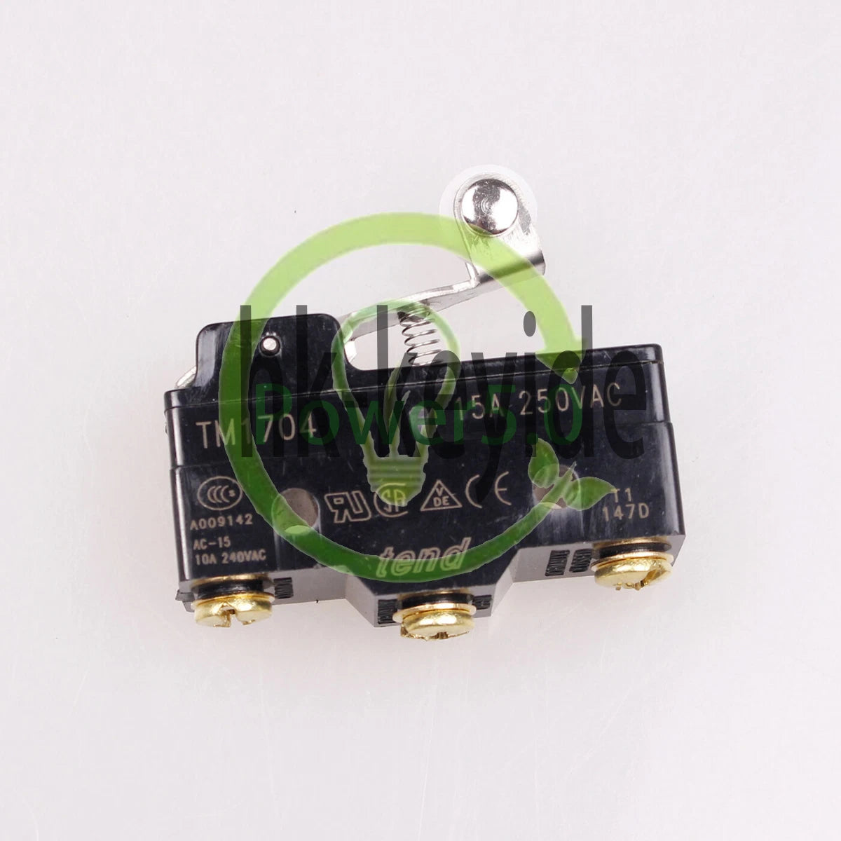 250V 15 Amp TM-1704 Short Hinge Roller Lever Micro Limit Switch