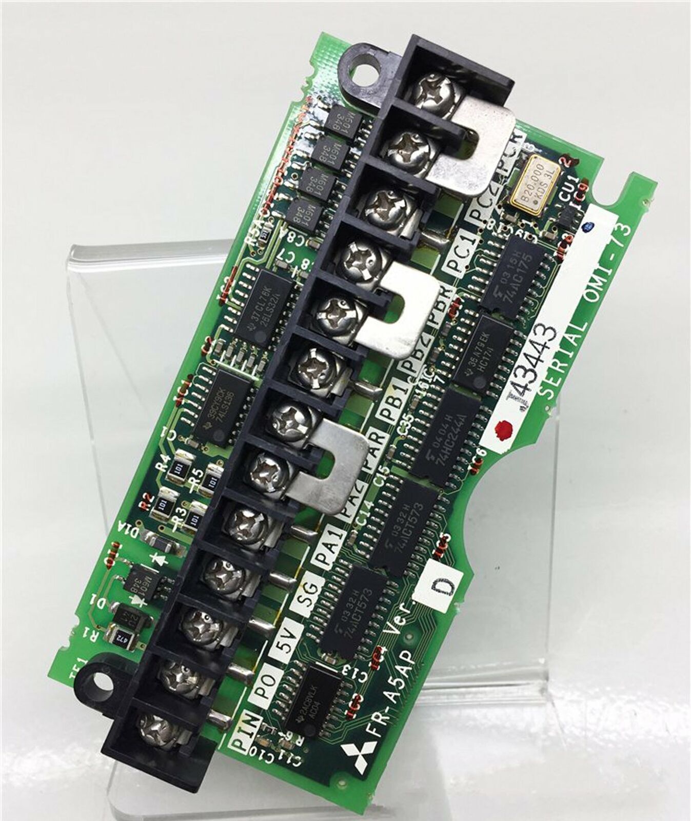 used Mitsubishi FR-A5AP Communication Card Tested It In Good Condition - MITSUBISHI