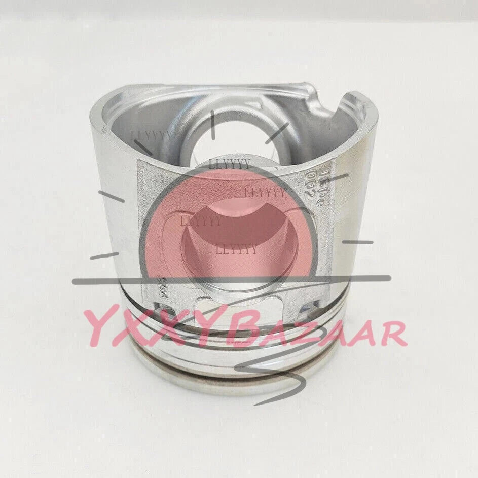 Set of 6 Piston +Ring + PISTON PIN Cummins Fits For 2004-2007 Dodge Ram 5.9L 24v