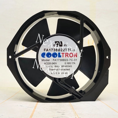 1pcs COOLTRON FA1738B22T7C-31 17238 220V inverter USP cooling fan