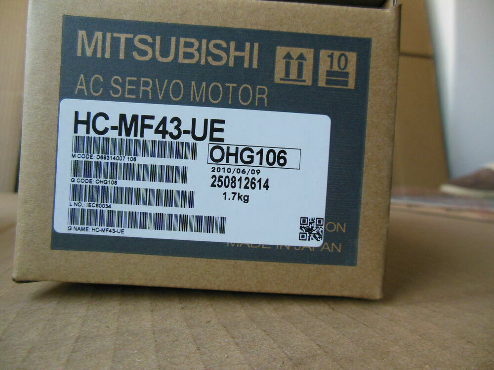new 1PC MITSUBUSHI HC-MF43-UE AC SERVO MOTOR HCMF43UE IN BOX PING - MITSUBUSHI