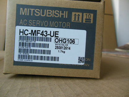 new 1PC MITSUBUSHI HC-MF43-UE AC SERVO MOTOR HCMF43UE IN BOX PING - MITSUBUSHI