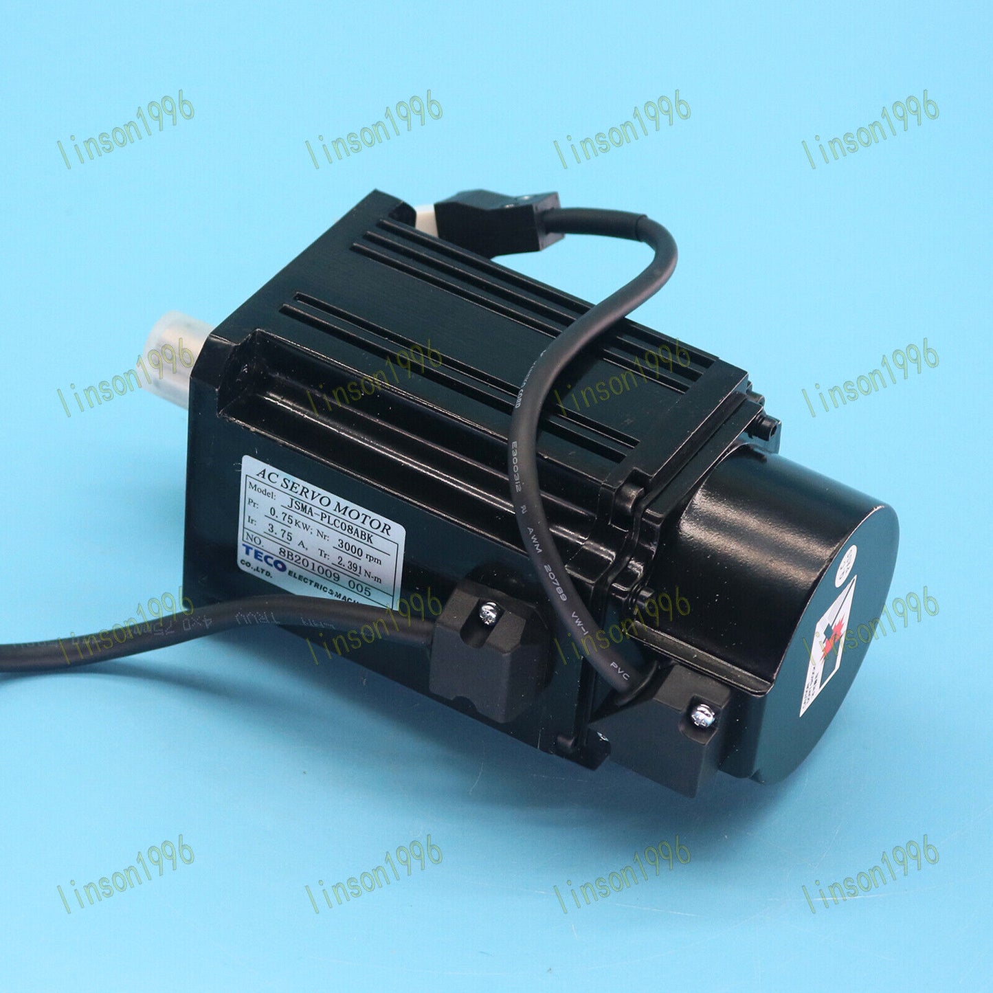 TECO AC Servo Motor JSMA-PLC08ABK 750W - TECO