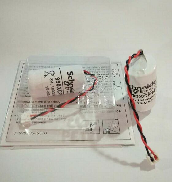 new 990XCP98000 3V 1800mah Schneider 140 CPU PLC battery Schneider140 CPU